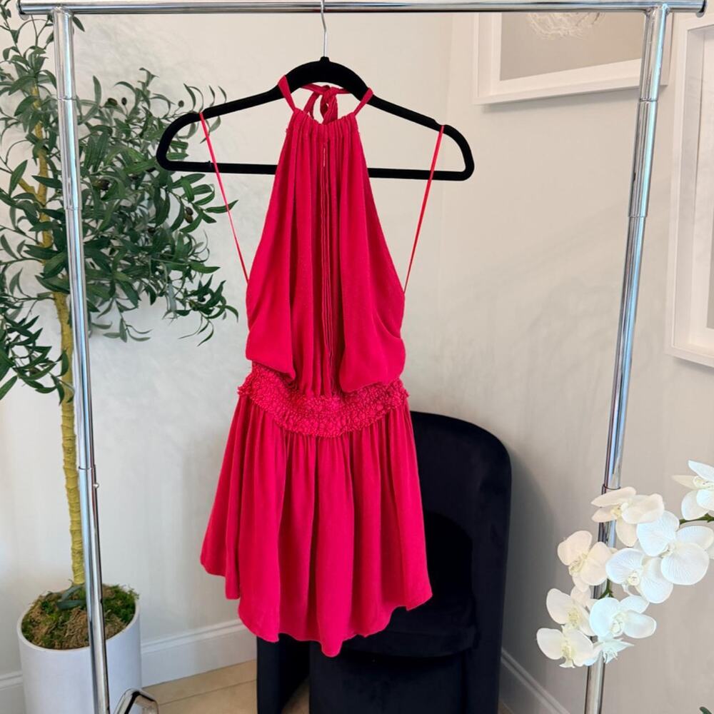 Gorgeous Red Romper Dress